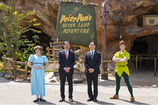 東京ディズニーシー新テーマポート「ファンタジースプリングス」のアトラクション「ピーターパンのネバーランドアドベンチャー」をNTT Comが提供