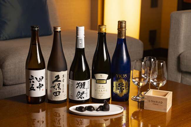 コンラッド東京、期間限定宿泊プラン「酒フライト・エクスペリエンス」を提供