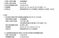 自己株式の取得状況（途中経過）に関するお知らせ～会社法第165条第2項の規定による定款の定めに基づく自己株式の取得～