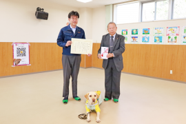 左:榎本 修 社長 右:眞尾 博 理事長 左:榎本 修 社長 右:眞尾 博 理事長