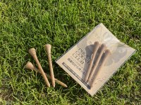 天然素材のオリジナル・ゴルフティーを。ファイン株式会社が受注生産を開始