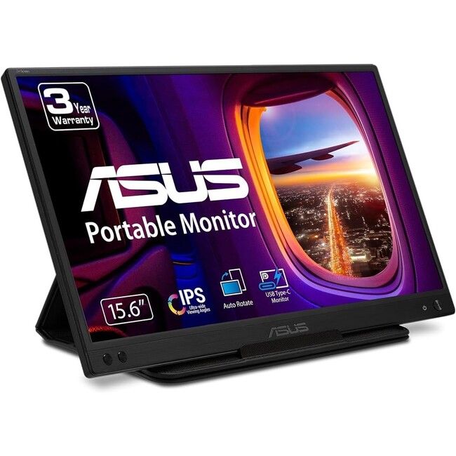 15.6型、FHDノングレアIPSポータブルディスプレイ「ASUS ZenScreen MB166C」と21.5型の超薄型デザインFHD IPSディスプレイ「ZenScreen MB229CF」を発表