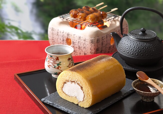 【九州に初上陸！】京都の伝統と味わいが融合した「京都みたらしロール」と「わらびッ茶」が博多阪急に登場