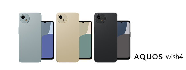 スマートフォン「AQUOS wish4」を商品化