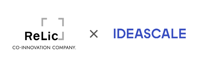 イノベーション管理ツールと国際的なイノベーション方法論をサービス提供するIdeaScaleジャパンが事業共創カンパニーのRelicと業務提携