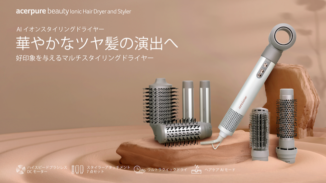 Acerpureブランドに新たなラインナップ！Acerpure Beauty 一般販売に先駆けてクラウドファンディングを開始！