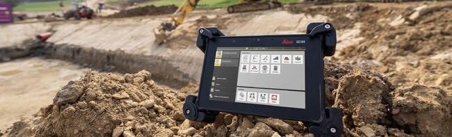 ライカ ジオシステムズ、建設現場の要件に合わせたコンパクトで信頼性の高いフィールド コントローラー「Leica iCON CC180」を発表