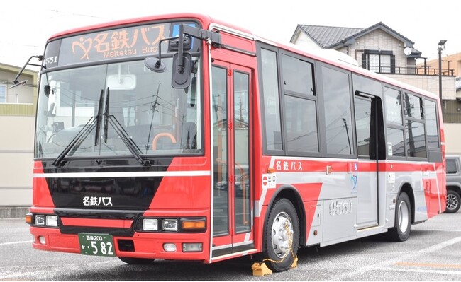 【名鉄バス創立20周年】名古屋鉄道9500系デザインの特別塗装バスを運行します