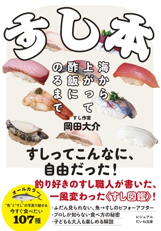 普段は見られない、魚→すしのビフォーアフター！ 『すし本  海から上がって酢飯にのるまで』発売（5/11）。