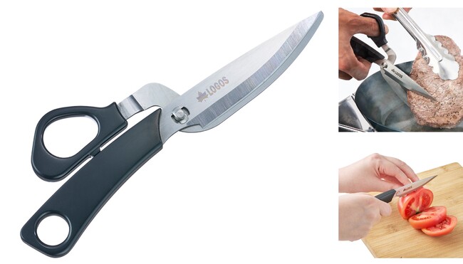 ハサミ＆ナイフの2WAY仕様！ワンタッチで分解できる切れ味抜群の万能ハサミ「LOGOS シザーナイフ」新発売！