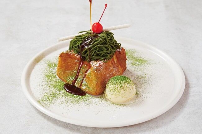 【Pastel】がお届けする旬のスイーツ。新緑の味「抹茶のモンブランフレンチトースト」「抹茶のモンブランプリンパフェ」など抹茶ドルチェの販売を開始します。