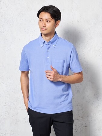 はるやま「STOVEL＆MASON」からビズポロ登場夏素材の麻混でドライタッチで爽やかな1枚