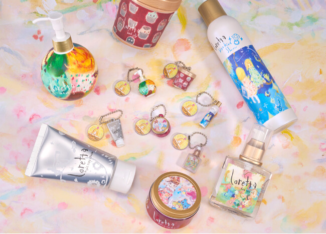 絵本のようなパッケージの世界観を再現！ヘアコスメブランド「Loretta（ロレッタ）」のミニチュアチャームが登場