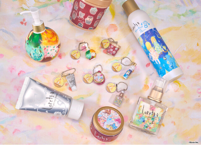 ガシャポン(R)初登場！絵本のようなパッケージが可愛いヘアコスメブランド「ロレッタ」がミニチュアチャームに！