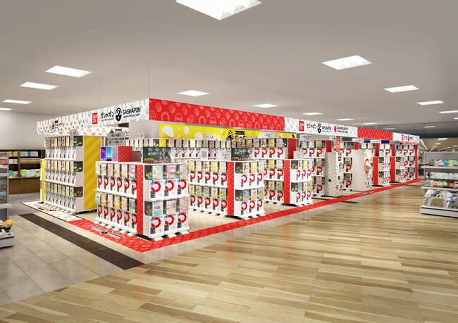 香川県初！県内最大級の大型カプセルトイ専門店が誕生！ 『ガシャポンバンダイオフィシャルショップ』ジュンク堂書店高松店　2024年5月24日(金)オープン！