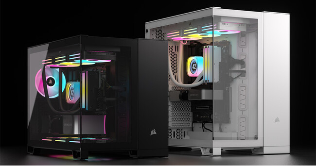 CORSAIR社製、iCUE LINK対応ファンを備えたPCケース「iCUE LINK 6500X RGB」シリーズと「iCUE LINK 2500X RGB」シリーズを発表