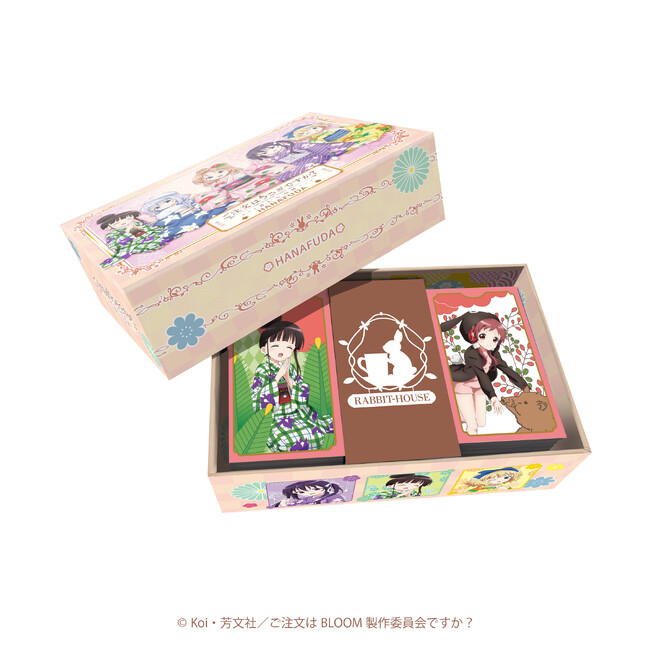 TVアニメ「ご注文はうさぎですか？BLOOM」の10周年を記念した特製花札が登場！
