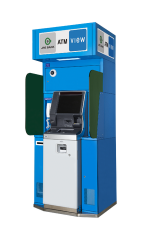 JRE BANKサービスの開始に合わせ、駅のATM「VIEW ALTTE（ビューアルッテ）」のデザインが変わります