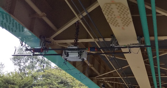 橋梁点検用下フランジ把持式画像取得装置「Turrets」が国土交通省の新技術情報提供システム「NETIS」へ登録