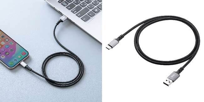幅広いUSB Type-C機器に対応！高耐久メッシュケーブルを採用したUSB A to USB Type-Cケーブルを5月13日に発売