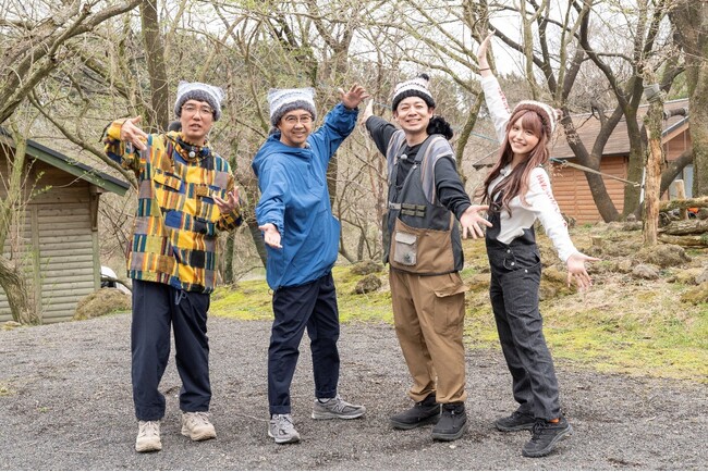 「おぎやはぎのハピキャン」　祝５周年！みんなでアガる！パーティーキャンプ　　　　　　　　　５月１６日（木）から５週にわたり放送