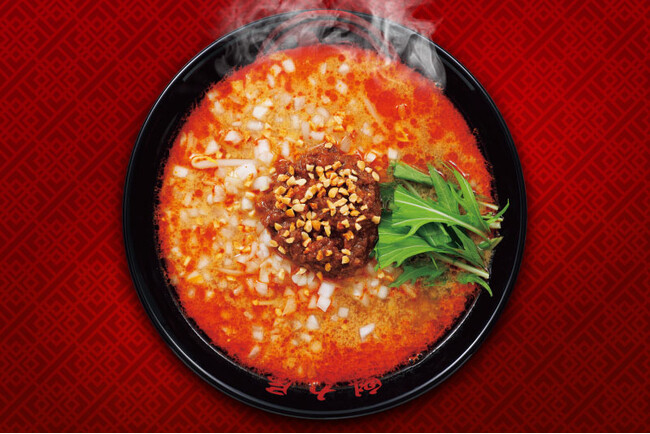 【暑い日こそ、この一杯！】ラー油の辛さがガツンと効いた「特製担担麺」期間限定発売！