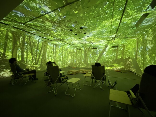 イマーシブテクノロジーが叶える「デジタル森林浴」の共同研究契約を継続。空間VR技術による生産性向上・疲労低減効果の科学的検証へ