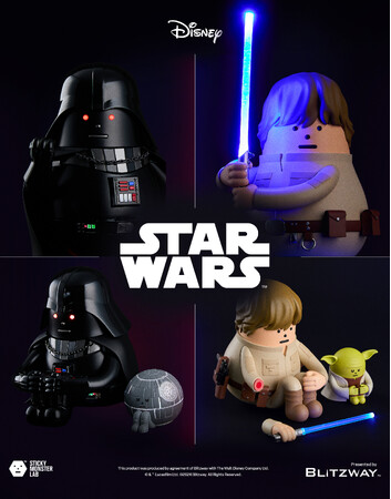 【受注開始】スターウォーズとクリエイティブブランド「スティッキーモンスターラボ(SML)」とのコラボレーションフィギュアが登場！