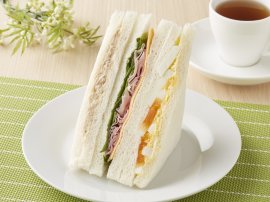 こだわりのミックスサンド画像（画像はイメージです。）