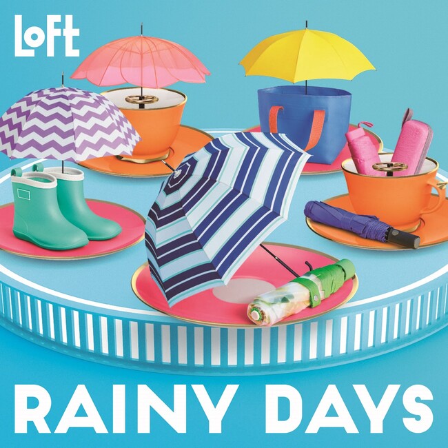 【ロフト】雨の日でも、晴れの日でも持ち歩く！「RAINY DAYS 2024」