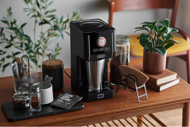 淹れたてのコーヒーを、飲みたい時に飲みたい分だけ。 「Toffy ダイレクトドリップアロマコーヒーメーカー」発売