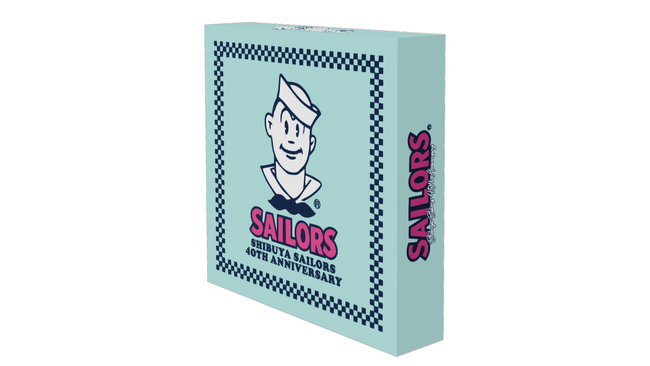 SAILORS（セーラーズ）渋谷店40周年記念BOXの限定販売および予約開始のお知らせ