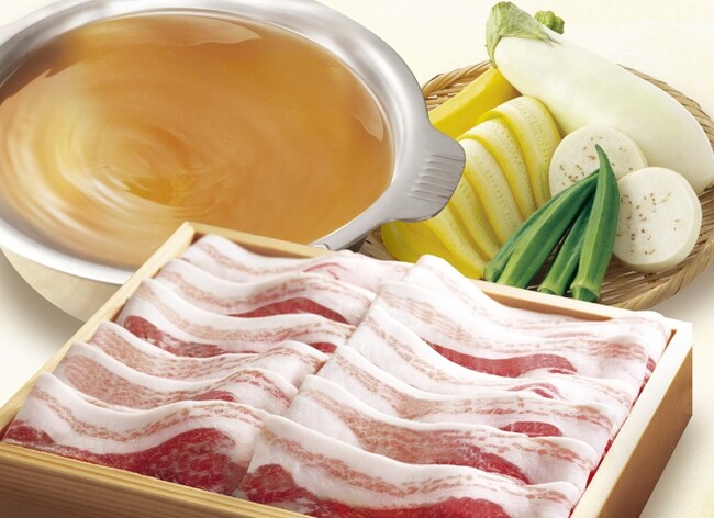 【しゃぶしゃぶ温野菜】銘柄豚「黒の匠」× 鶏節だしの上質な旨み。初夏を感じる旬野菜と楽しむ鹿児島県産「黒豚しゃぶしゃぶ」登場