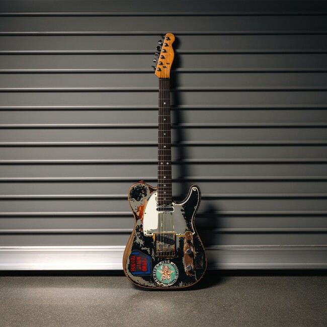 Fender Custom Shop、ジョー・ストラマーの数量限定シグネイチャーモデル【Limited Edition Joe Strummer Masterbuilt Telecaster(R)】を発表