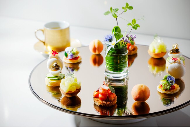 パーク ハイアット 京都 京野菜・果実、伊根の日本酒で涼やかな京の夏を堪能するアフタヌーンティー・スイーツコレクション