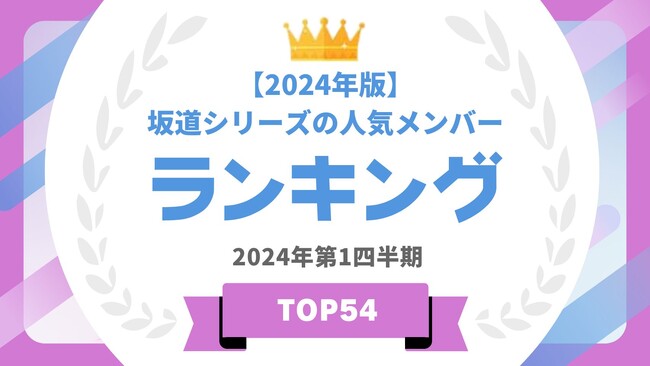 『タレントパワーランキング』が坂道シリーズの歴代人気メンバーのタレントランキングを発表！WEBサイト『タレントパワーランキング』ランキング企画第328弾！