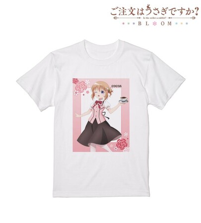 『ご注文はうさぎですか？ BLOOM』の描き下ろし ココア 素敵なティータイムver. Tシャツなどの受注を開始！！アニメ・漫画のオリジナルグッズを販売する「AMNIBUS」にて