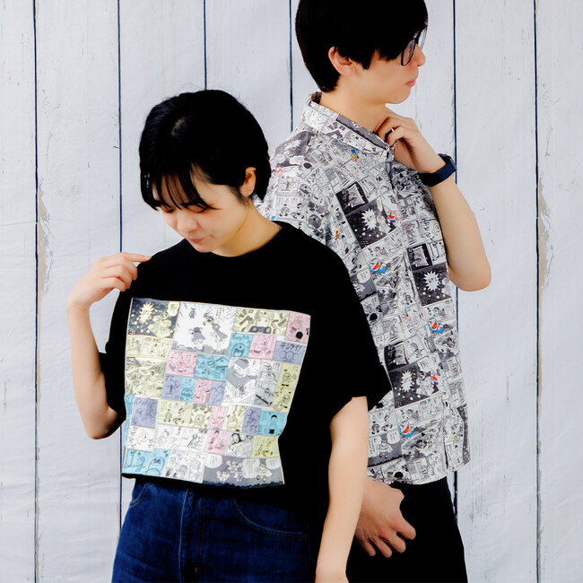藤子・F・不二雄先生 生誕90周年記念！原作コミック5作品をモチーフにしたテキスタイルのアパレルが登場！オフィシャルショップ「ドラえもん未来デパート」限定で5月17日(金)より発売