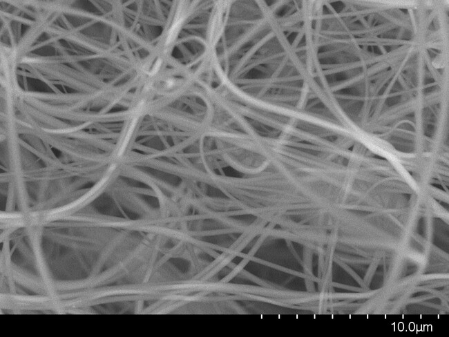 多様な樹脂をナノファイバー化する独自紡糸技術を開発