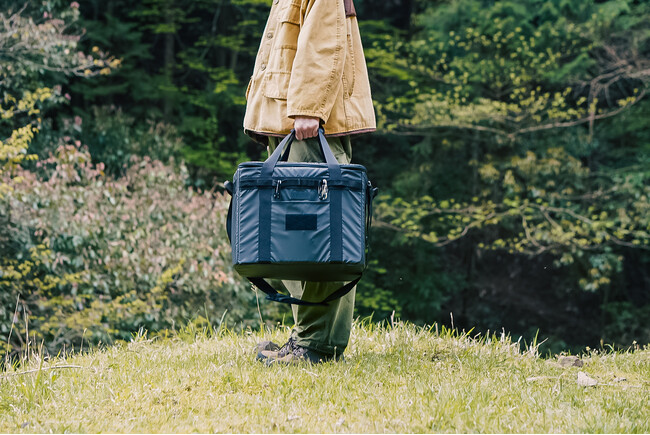 キャンプ収納に最適な軽量で折り畳み式のソフトコンテナボックス『タフライトボックス』がTokyoCampから誕生！