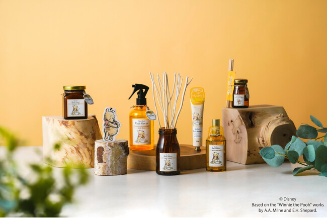 【John's Blend】くまのプーさんハチミツをイメージした限定フレグランス「MUSK HONEY 2024」が新登場！5月15日（水）より公式オンラインショップにて先行予約開始！