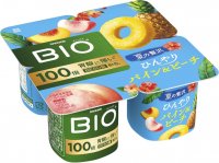 「ダノン ビオ®」から2024年夏の季節限定フレーバー 「ダノン ビオ ひんやりパイン＆ピーチ」が5/20(月)より発売