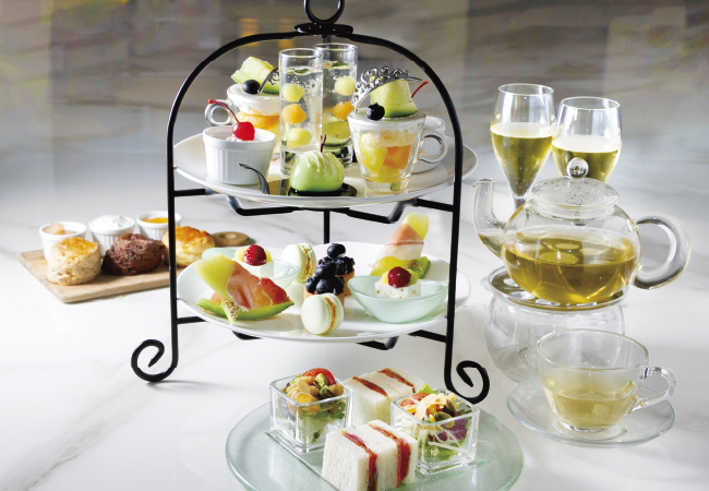 【ホテルテラスザガーデン水戸】茨城が誇るメロンを贅沢に使用した『メロン・アフタヌーンティー』販売スタート!