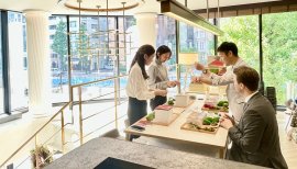 ベル・フルール銀座でのアカデミー風景 ベル・フルール銀座でのアカデミー風景
