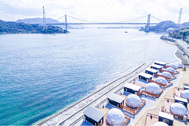 【旅行応援キャンペーン】中四国を代表するグランピンググループから「グランドーム下関」がニューオープン！さらに各施設限定の超オトクキャンペーンも同時開催！～家族・仲間と過ごす最高のグランピング体験を～