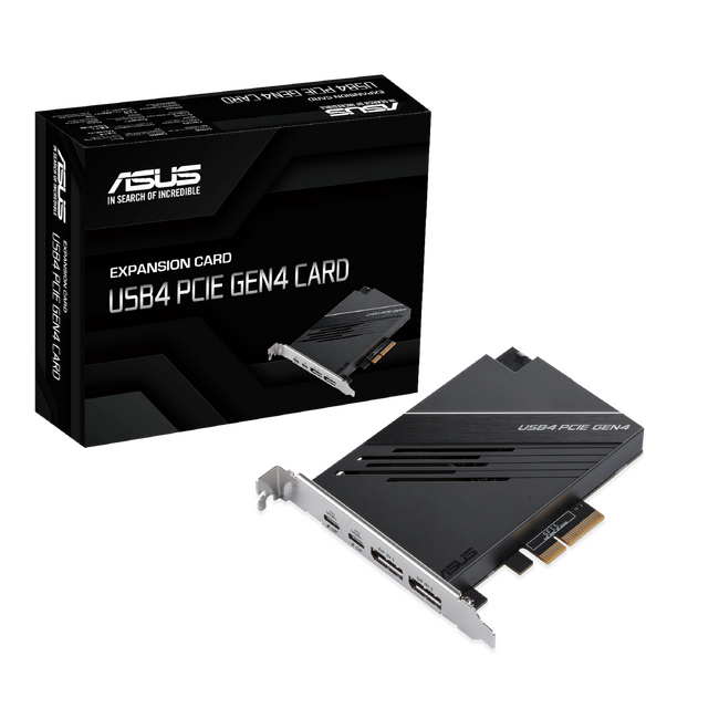 転送速度40GbpsのUSB4ポートをPCに増設できる拡張カード「USB4 PCIE GEN4 CARD」を発表
