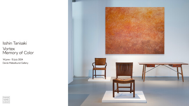 【Lurf MUSEUM】デンマークのDansk Mobelkunst Galleryにてアーティスト谷崎一心 個展「Vortex, Memory of Color」2024年6月14日(金)より開催