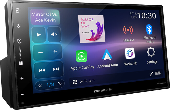 ワイヤレス接続での「Apple CarPlay」「Android Auto(TM)」に対応したカロッツェリア ディスプレイオーディオ「DMH-SZ500」を発売