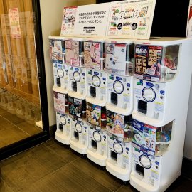 ビジコン×パラガチャ(R)情報発信基地局画像(成田空港温泉空の湯風除室内) ビジコン×パラガチャ(R)情報発信基地局画像(成田空港温泉空の湯風除室内)