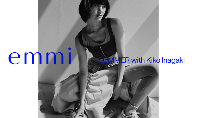 【emmi】モデル・稲垣貴子を初起用　